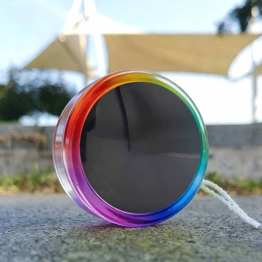Rainbow Solid Black Cap