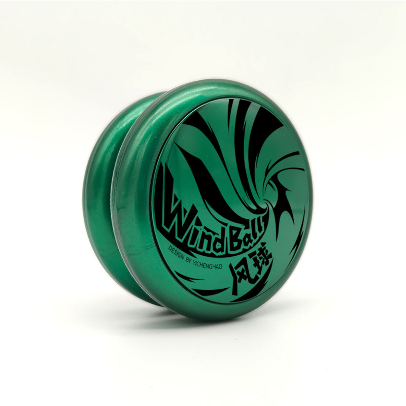 All Pearlescent Green-Black Logo