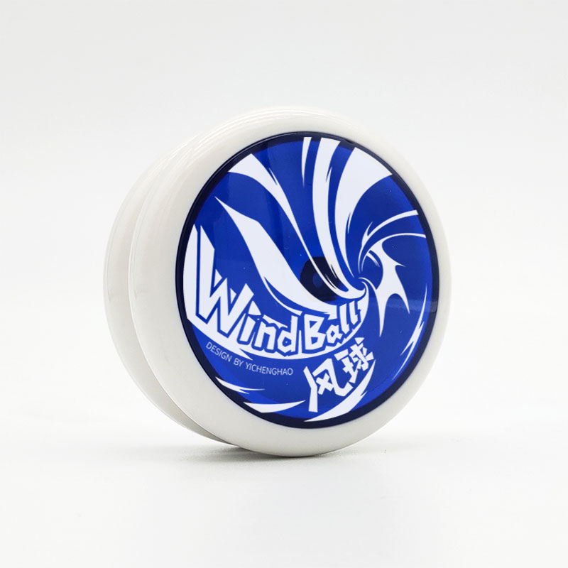 White-Clear Blue Cap-White Logo
