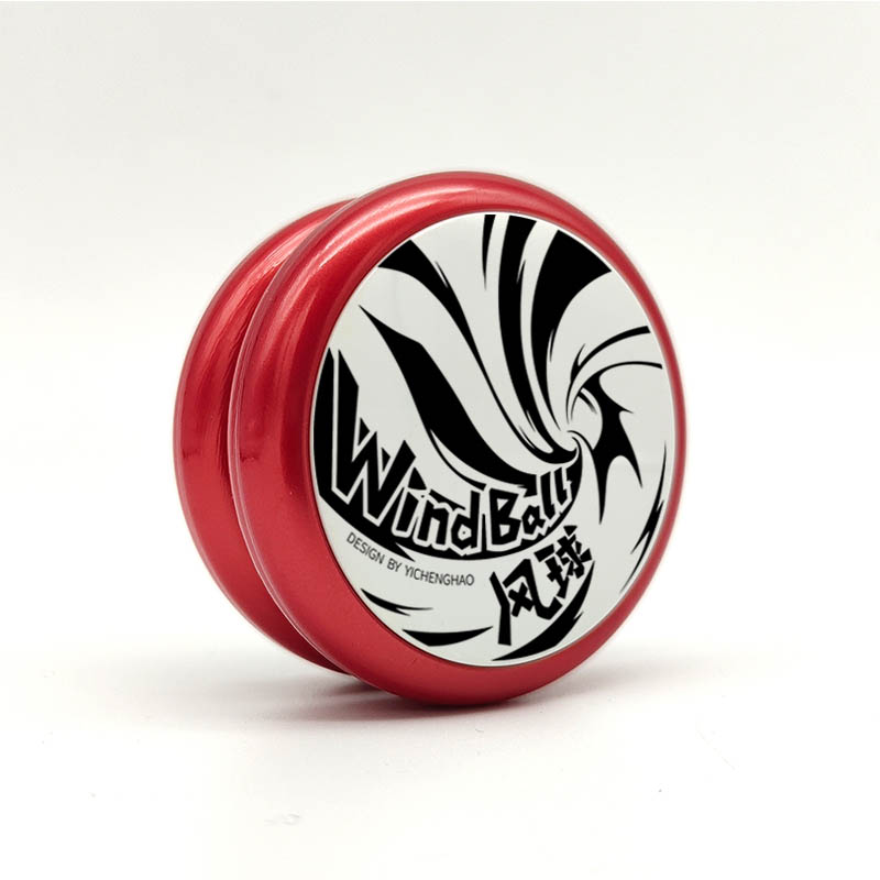 Pearlescent Red-White Cap-Black Logo