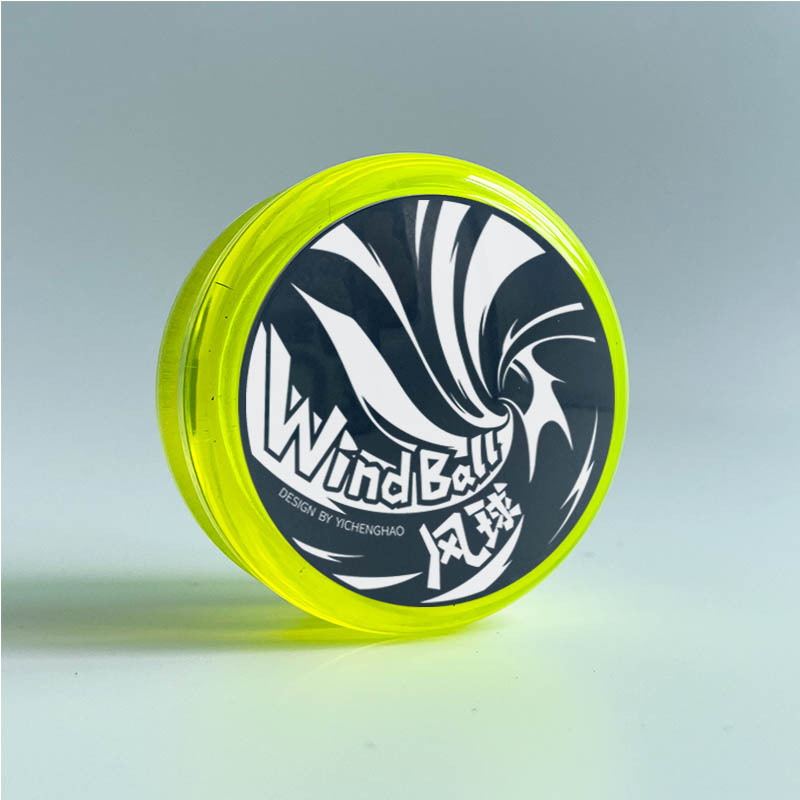 Neon Yellow-Black Cap-White Logo